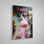 Wallity Pintura Decorativa de Vidrio Templado Multicolor 40 x 60 cm